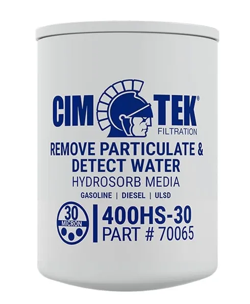 Cim-Tek® Filter 400HS-30 Hydrosorb® Neat Gasoline & Diesel